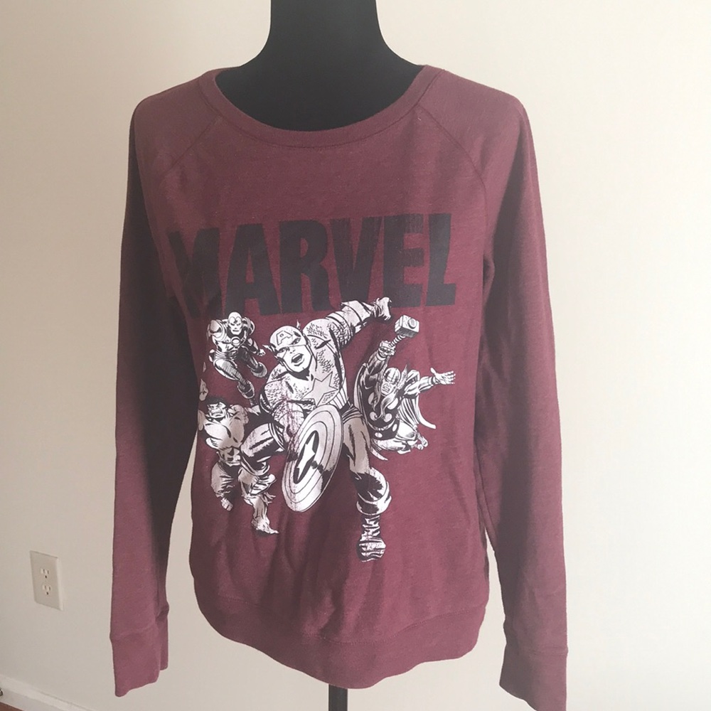 Marvel Comics Superhero Jr Large Sweatshirt